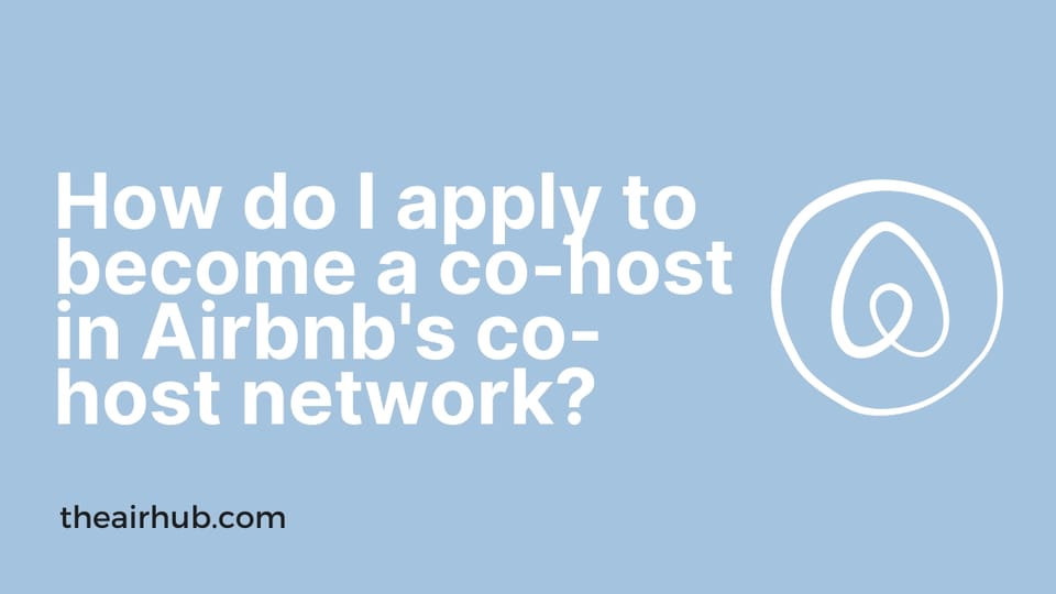 How do I join Airbnb's Co-host Network?